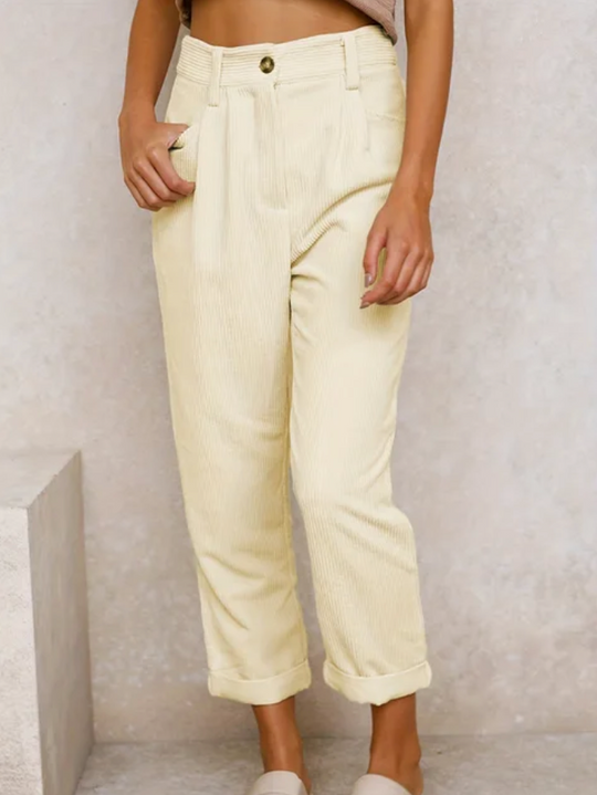 Corduroy Chic Pants