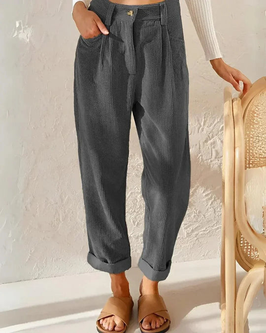 Corduroy Chic Pants