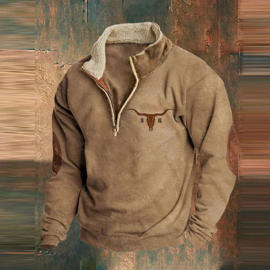 Levi - Modern Zip-Up Sweater
