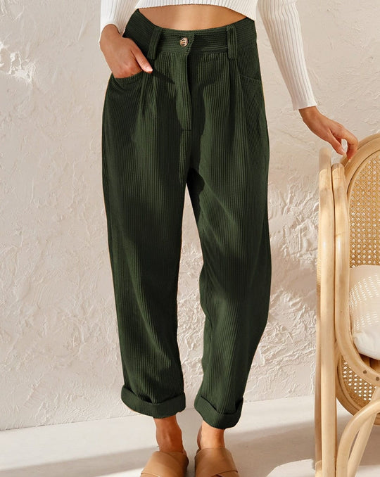 Corduroy Chic Pants