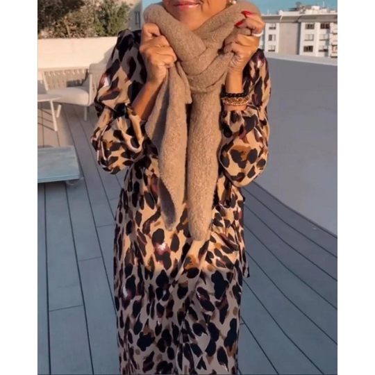 LISANDRA | LEOPARD DRESS