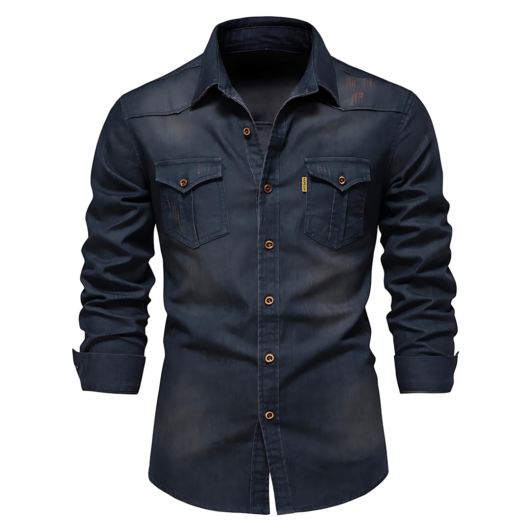 Parker - Cotton Denim Shirt