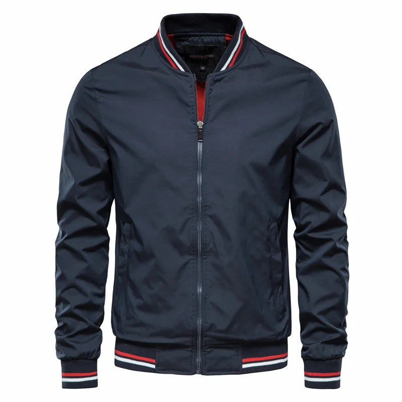 Slim Fit Bomber Jacket