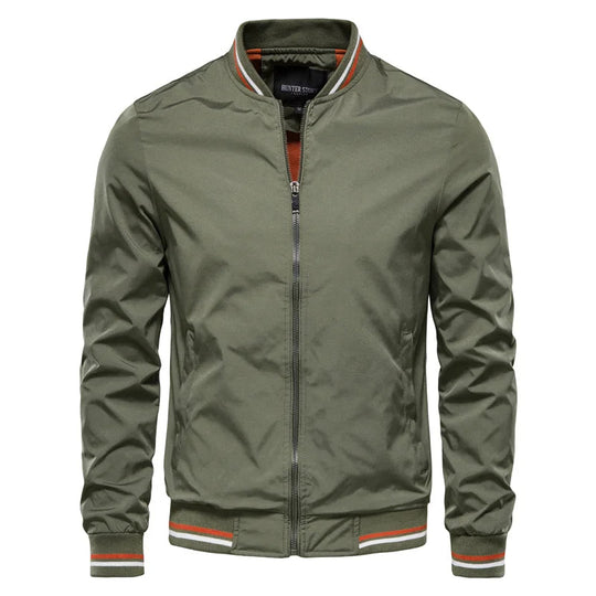 Slim Fit Bomber Jacket