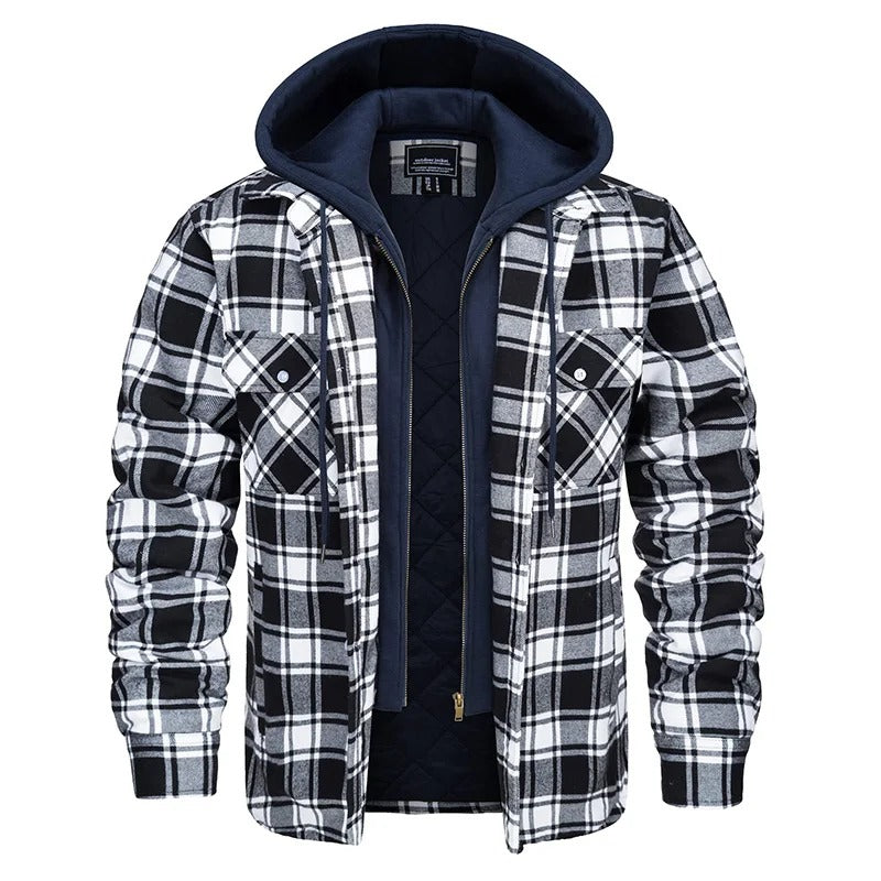 Leroy™ Flannel Hoodie