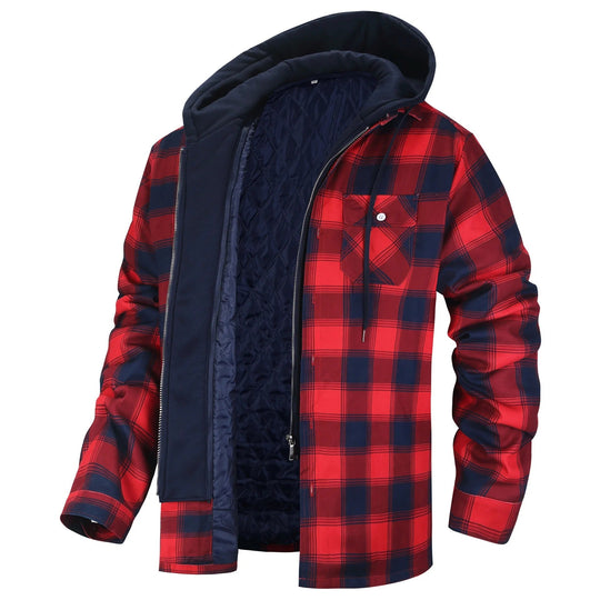 Leroy™ Flannel Hoodie