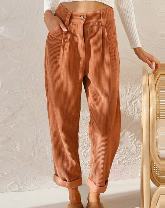 Corduroy Chic Pants